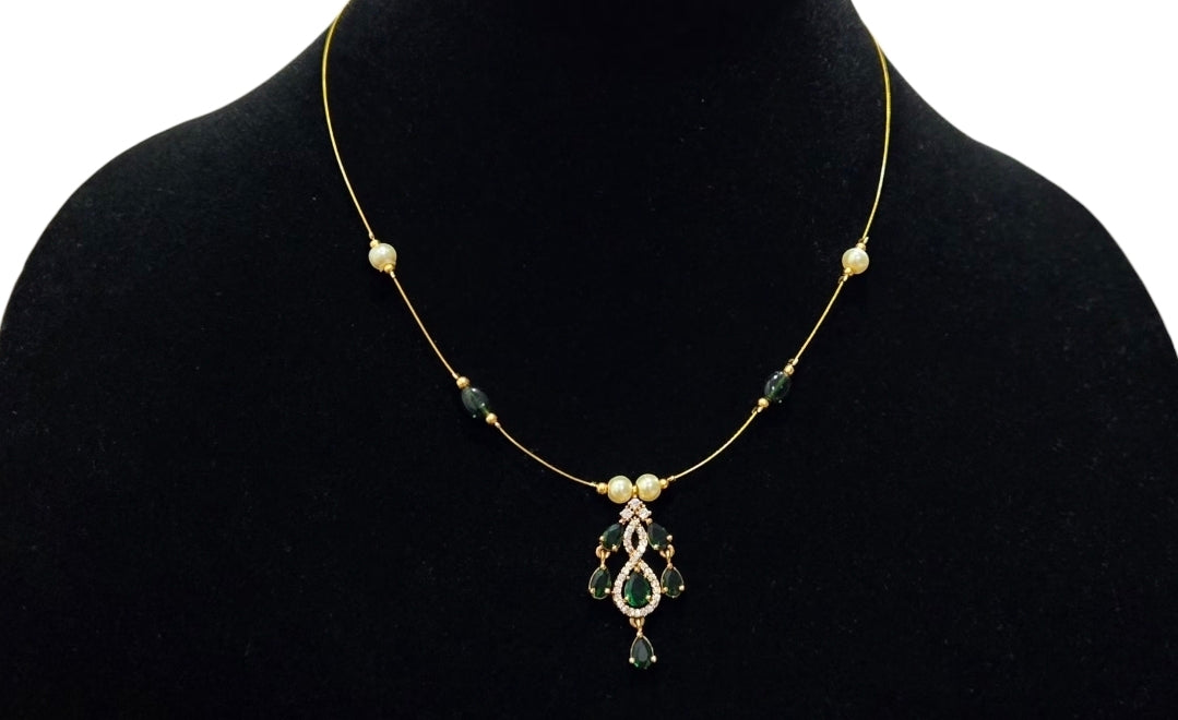 Beautiful invisible necklace in unique design