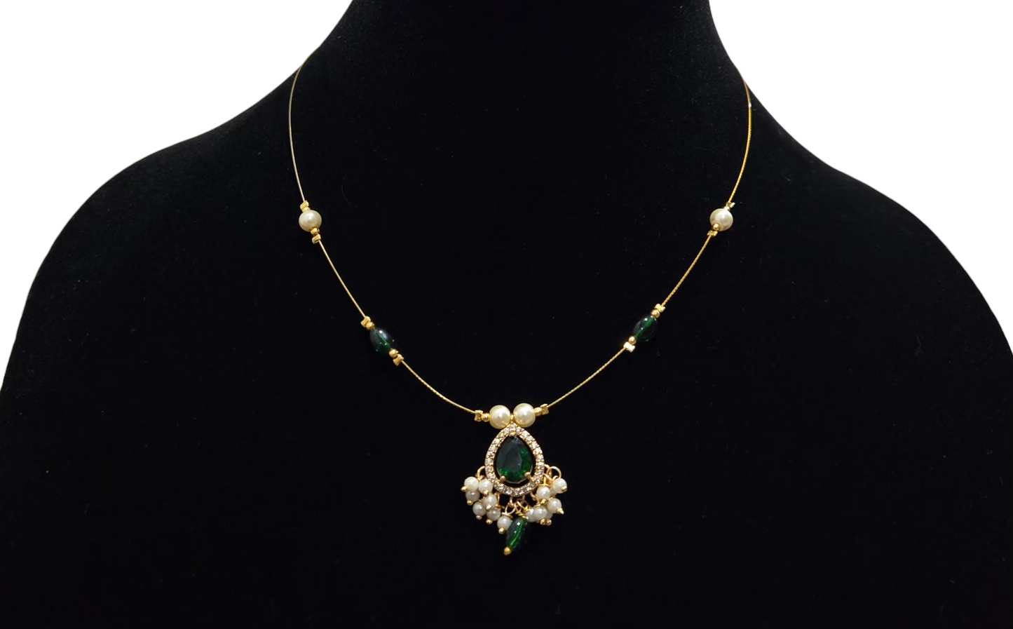 Teardrop Elegance Pendant Necklace