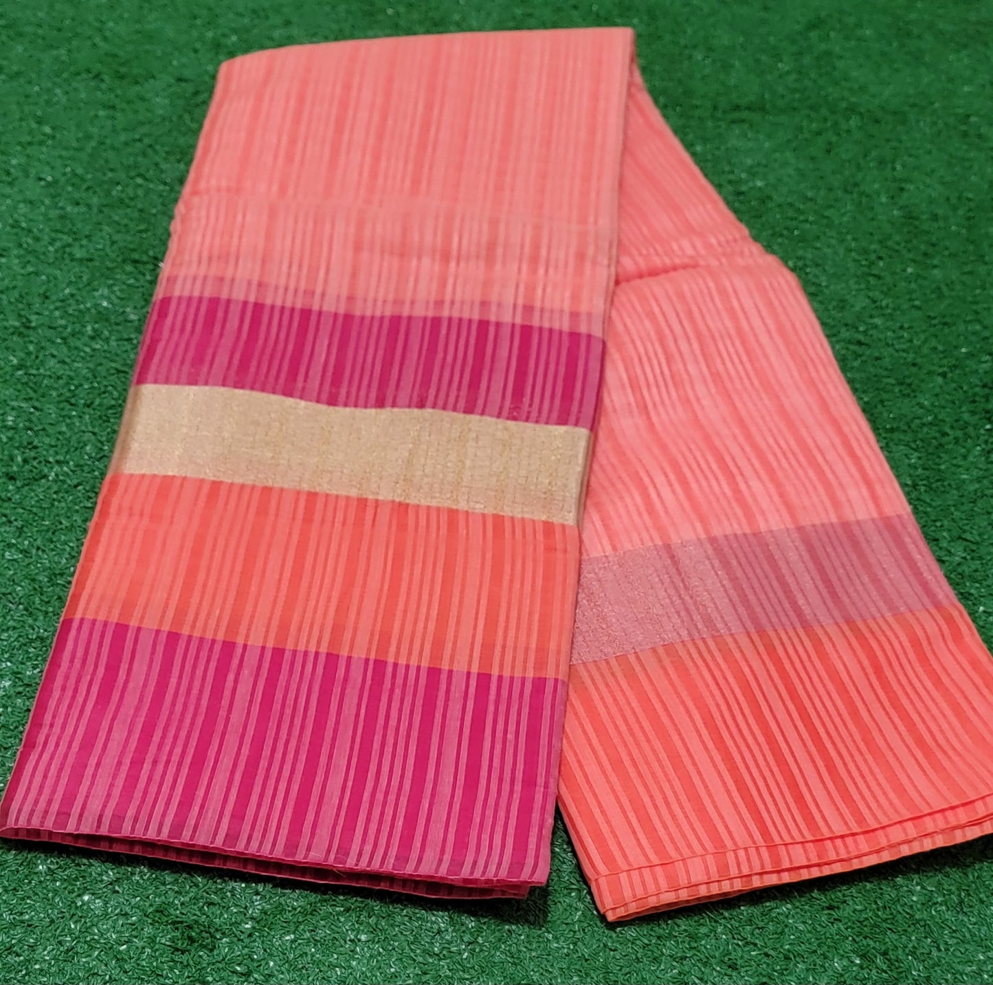 Pure Cotton Sarees with blouse piece