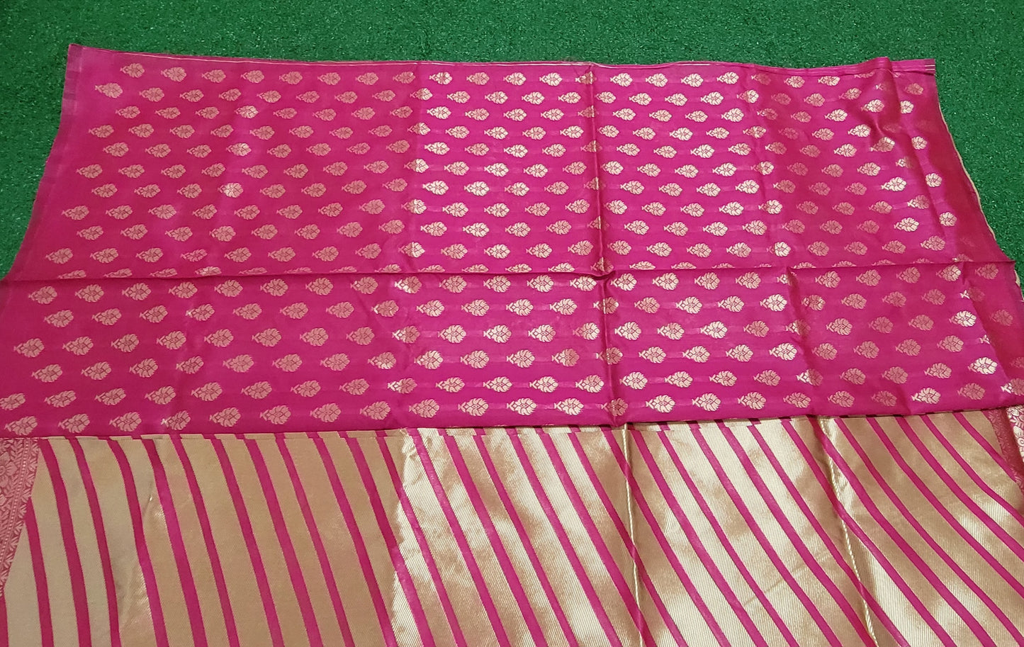 Fancy Soft Silk Saree - Pink