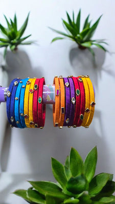 Handmade Silk thread Bangles
