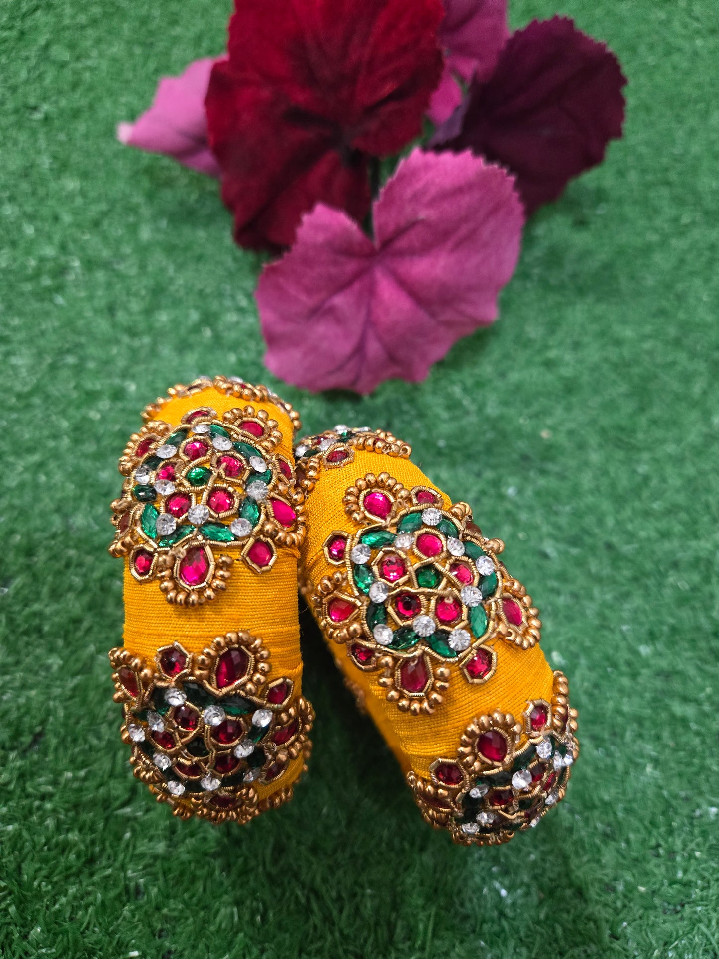 Beautiful Maggam bangles