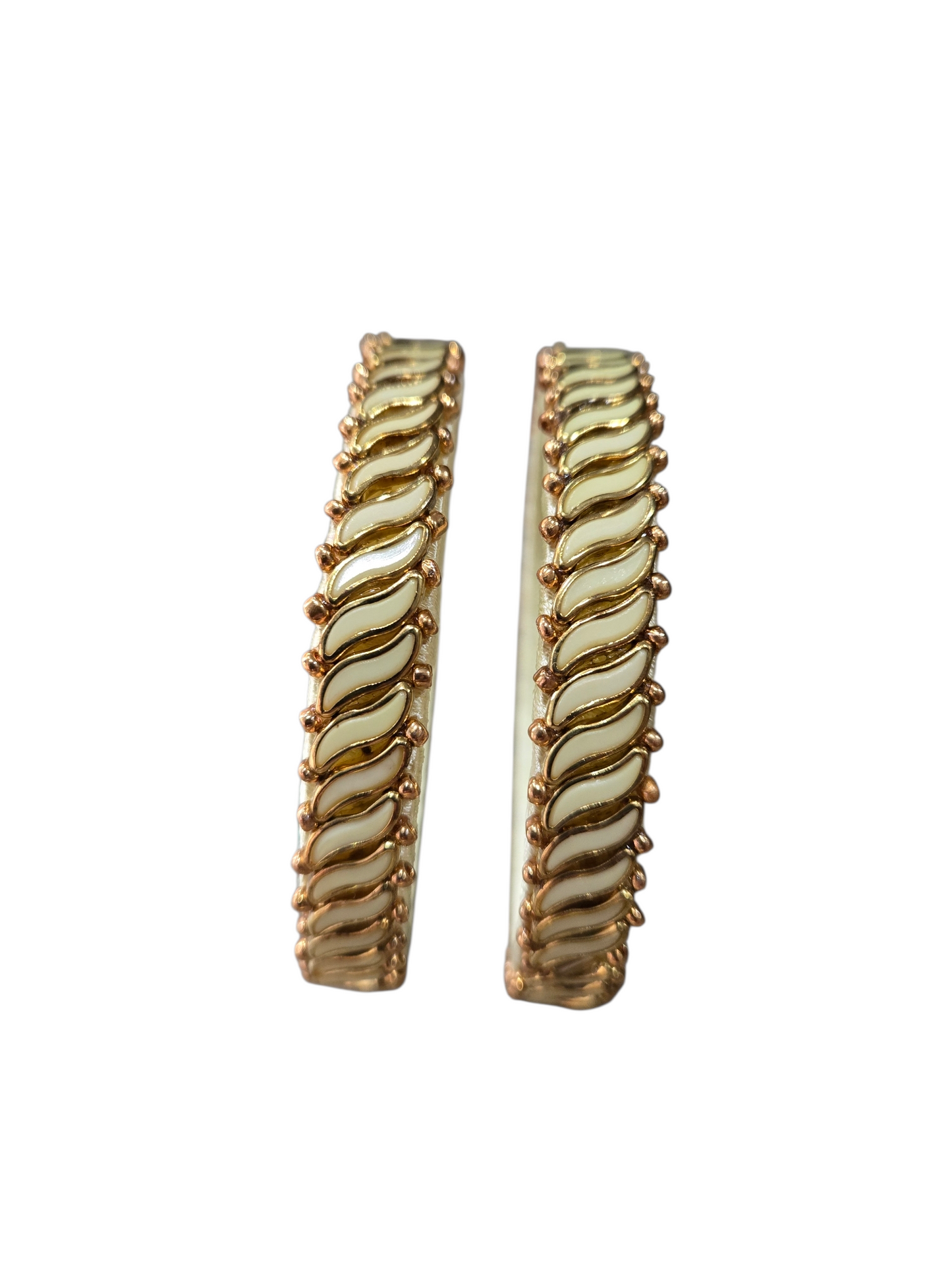 Silk thread bangles - medium thickness