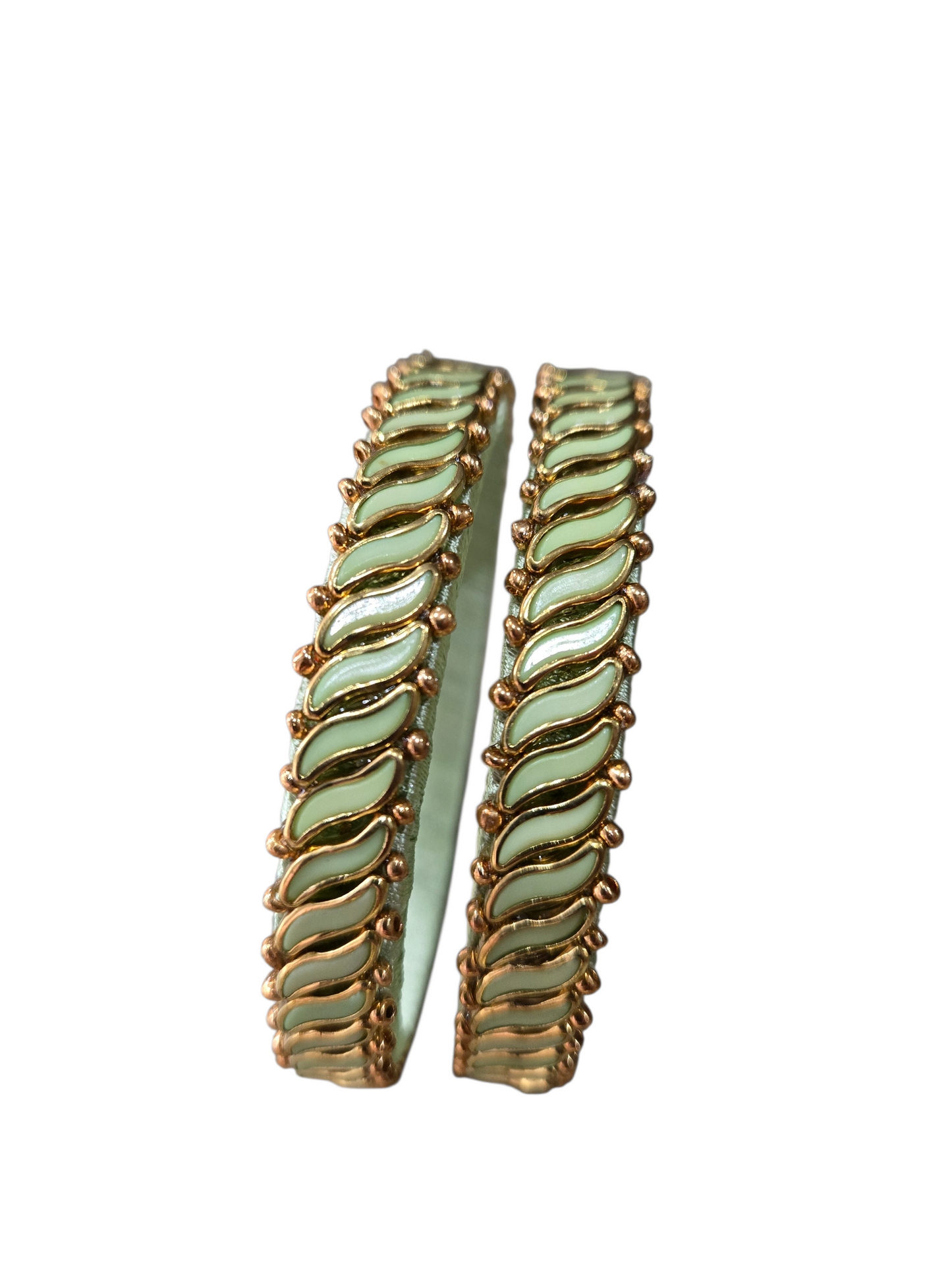 Silk thread bangles - medium thickness