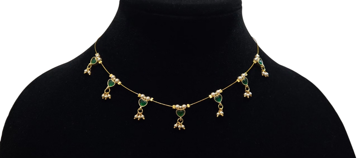 Hearts of Heritage Necklace - Jadav