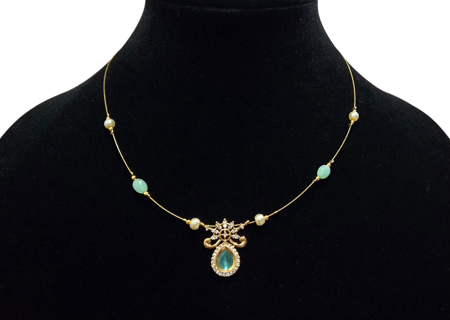 Nayantara Drop Pendant Necklace