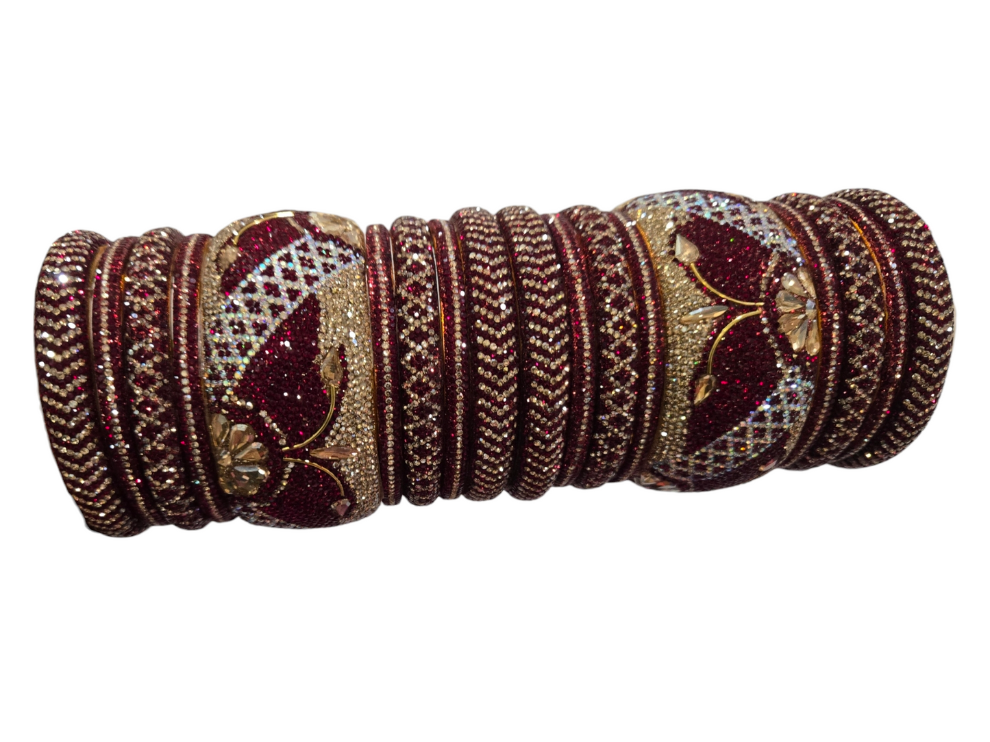 Beautiful and heavy quality chutiya set / Bangles set - Multi color