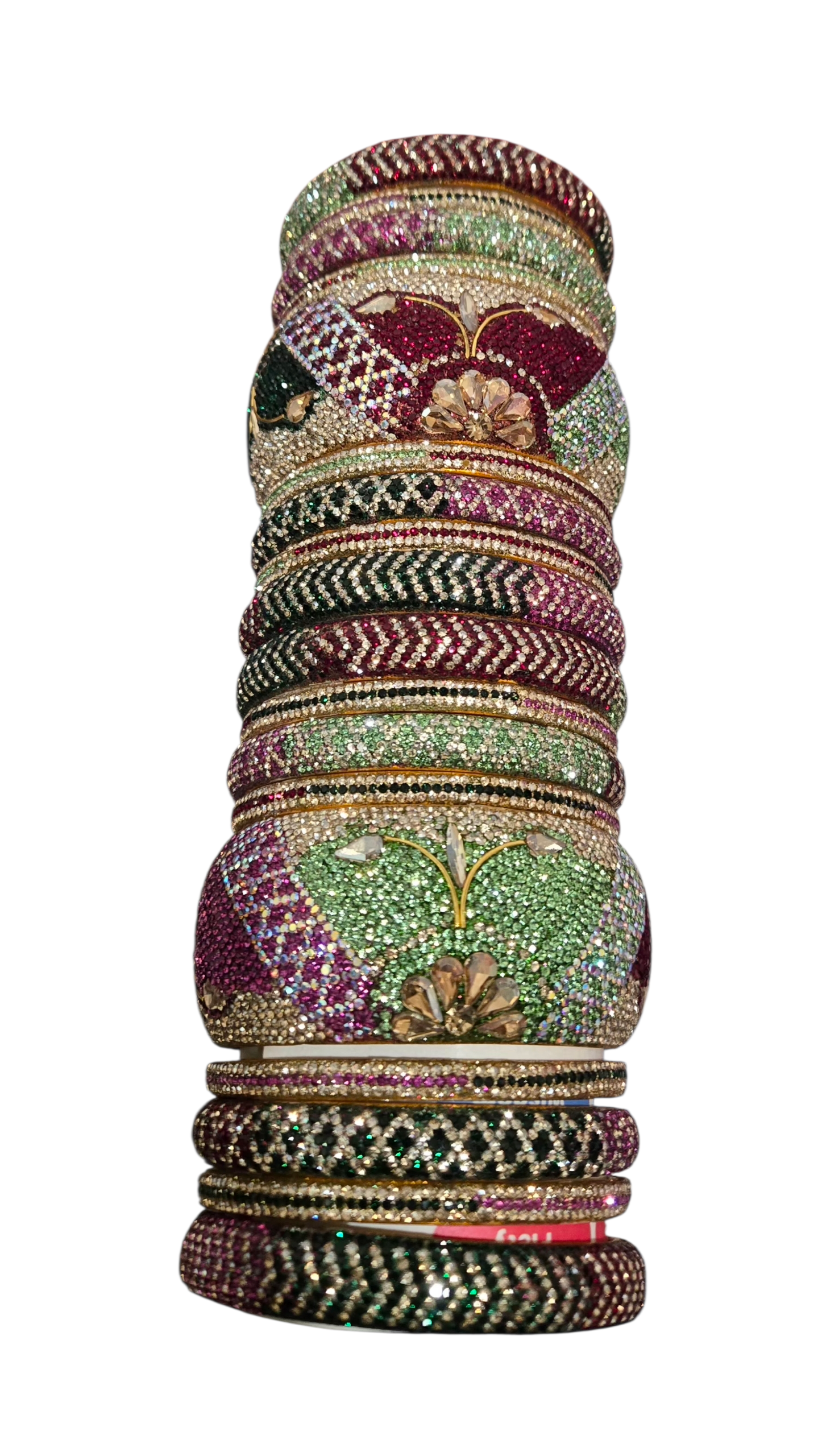 Beautiful and heavy quality chutiya set / Bangles set - Multi color