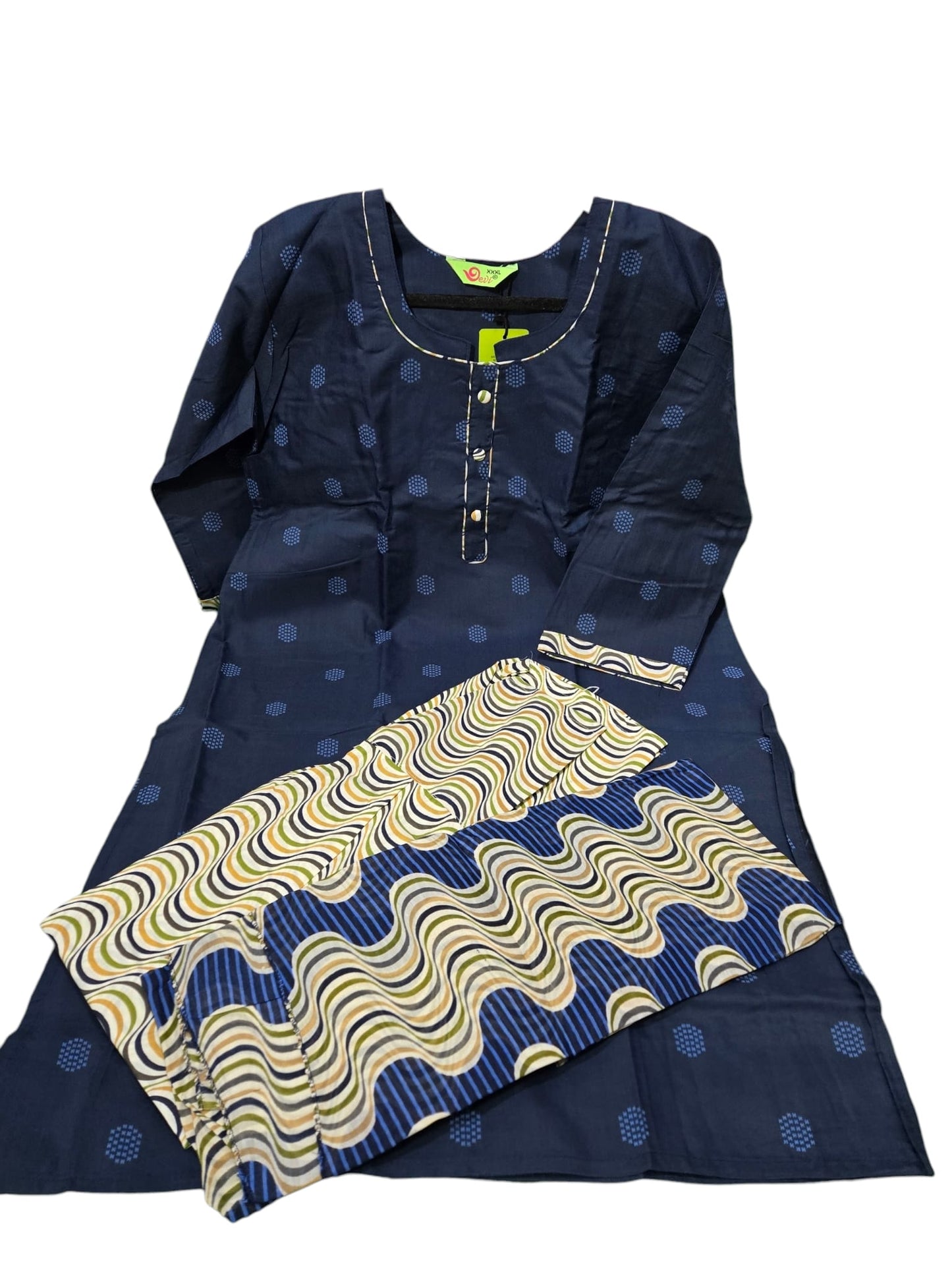 Women 3 pc set in Indoor cotton/Poly cotton - XXXL