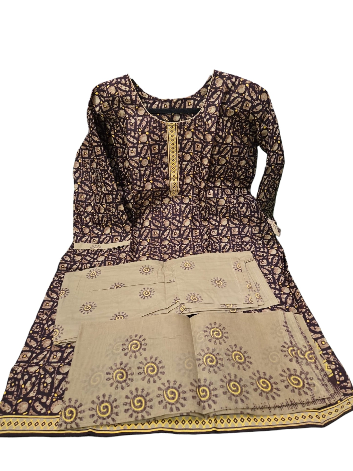 Women 3 pc set in Indoor cotton/Poly cotton - XXXL