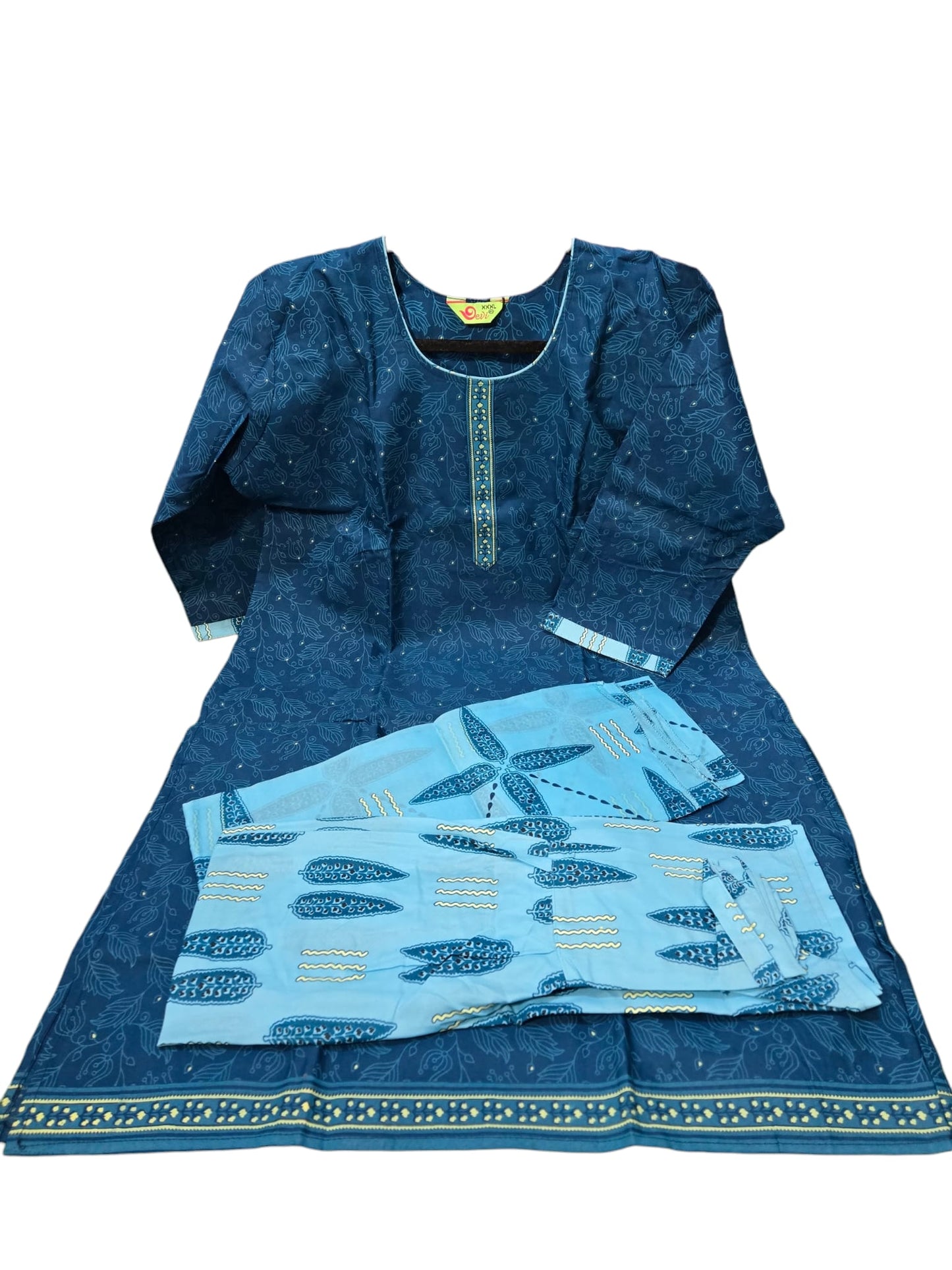 Women 3 pc set in Indoor cotton/Poly cotton - XXXL