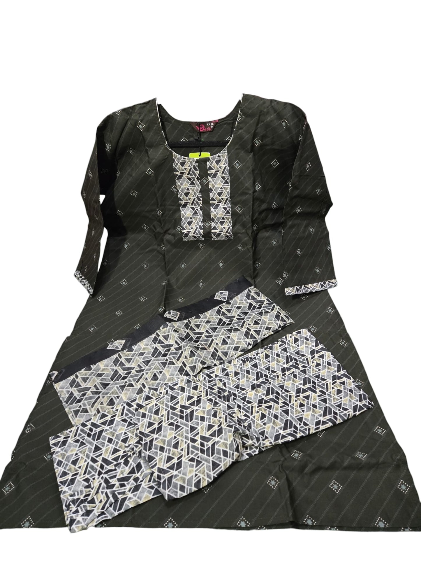 Women 3 pc set in Indoor cotton/Poly cotton - XXXL