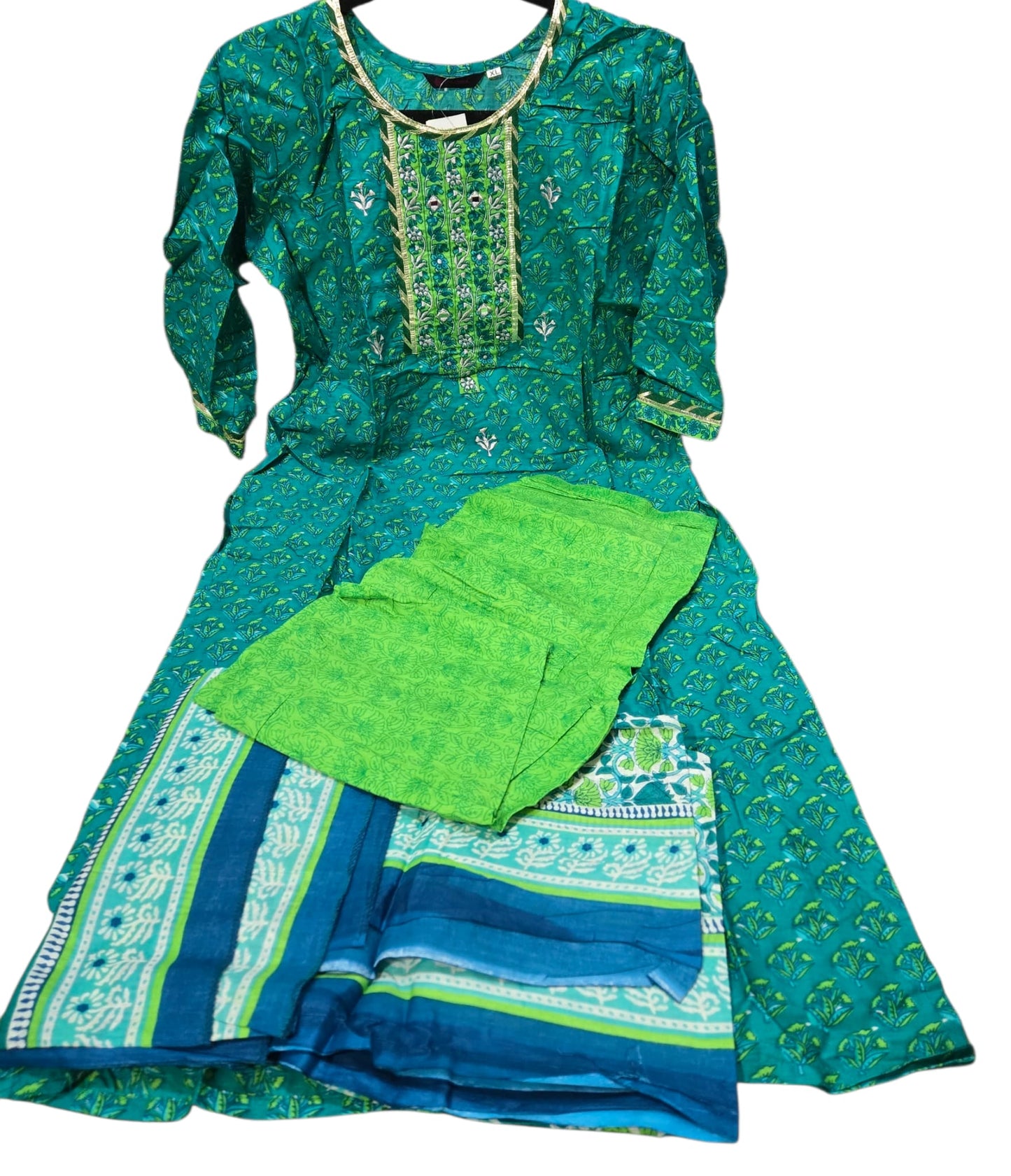 Women 3 pc set in pure cotton - Medium Size
