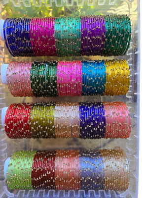 Raindrop Glass Bangles