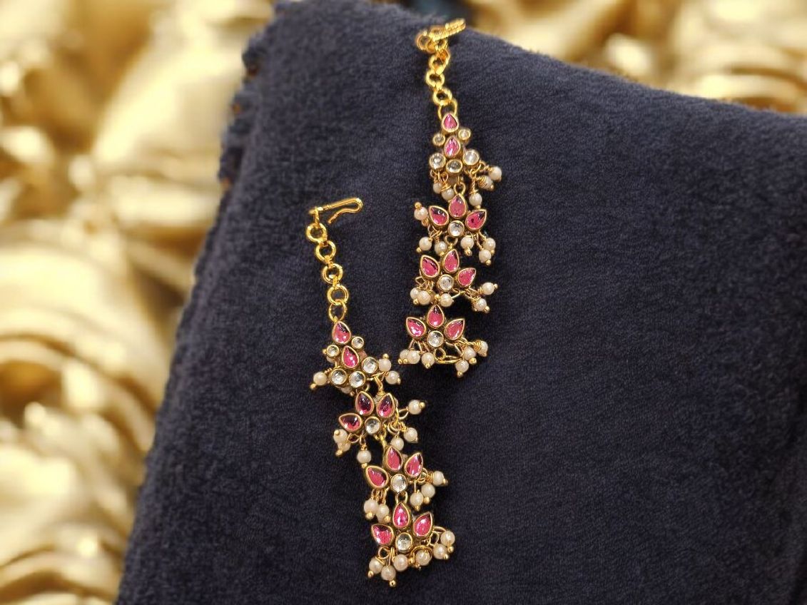 Handmade ear maatilu or ear chains