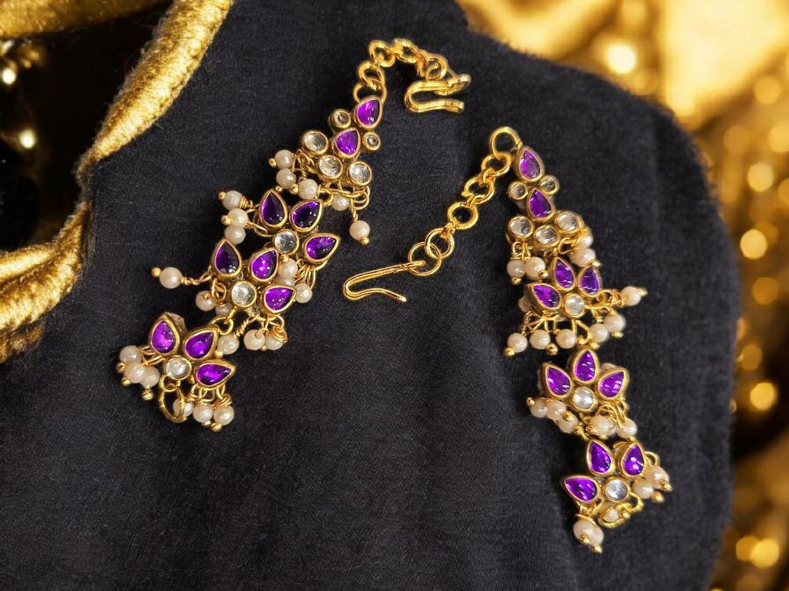 Handmade ear maatilu or ear chains