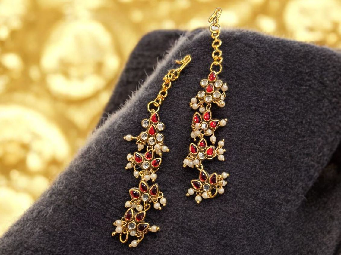 Handmade ear maatilu or ear chains