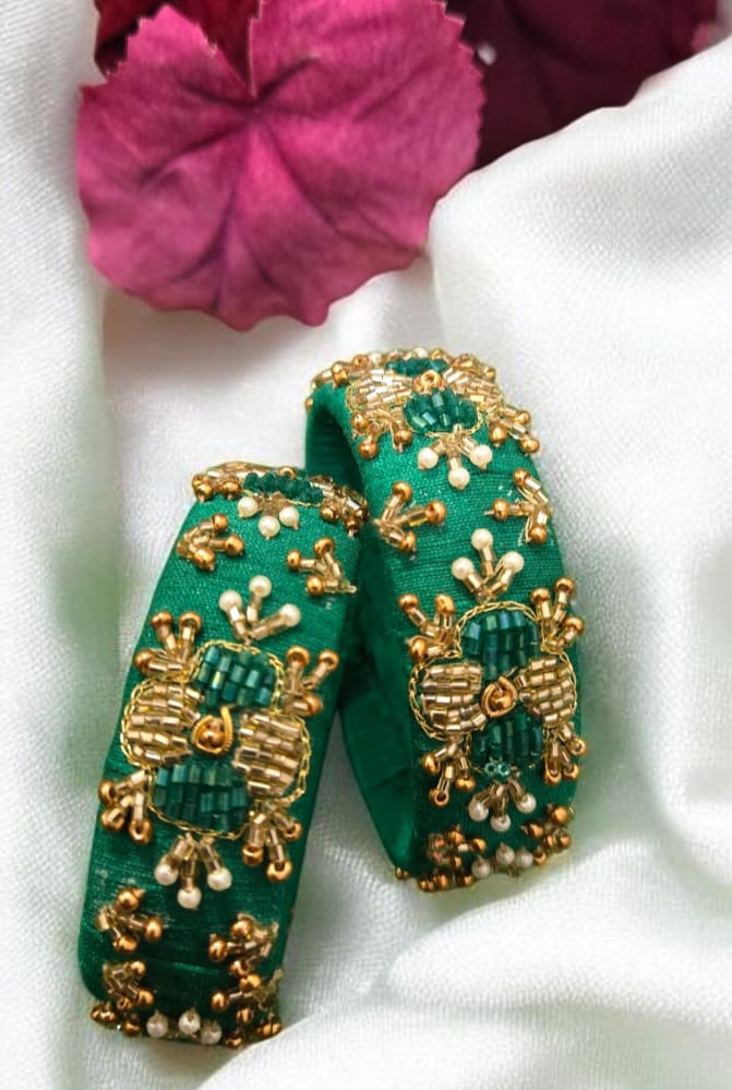 Beautiful Maggam bangles