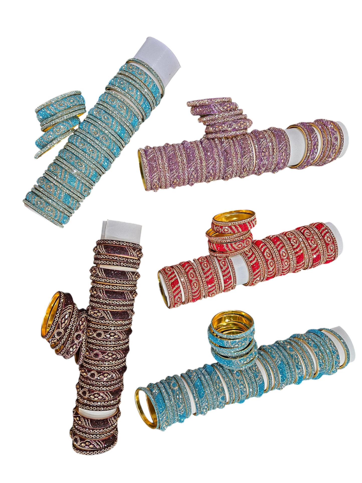 Bangle sets - various colors and sizes