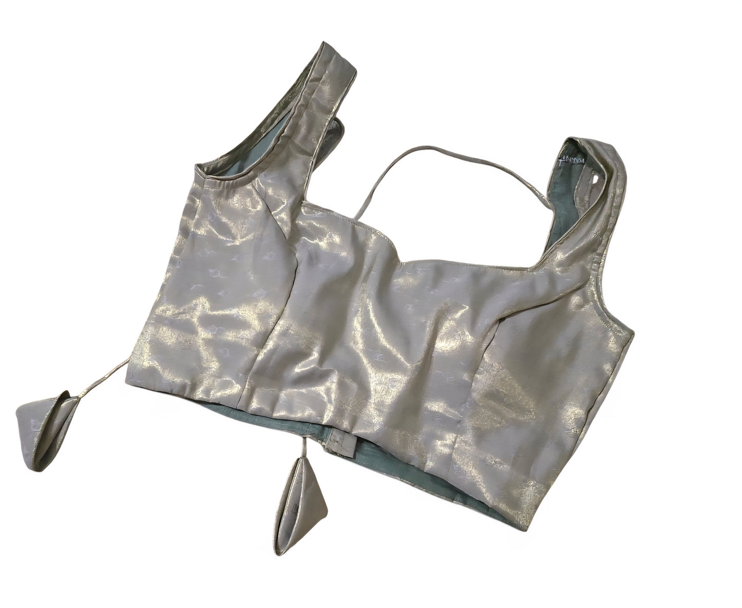 Beautiful and unique combination sarees with stitched blouses