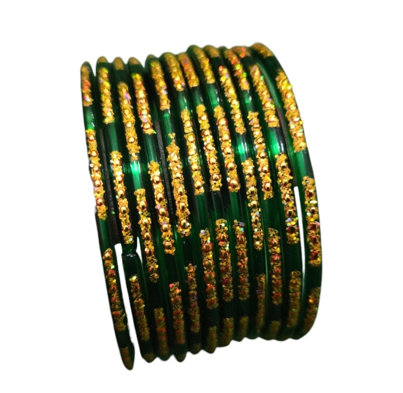 Traditional glass bangles
