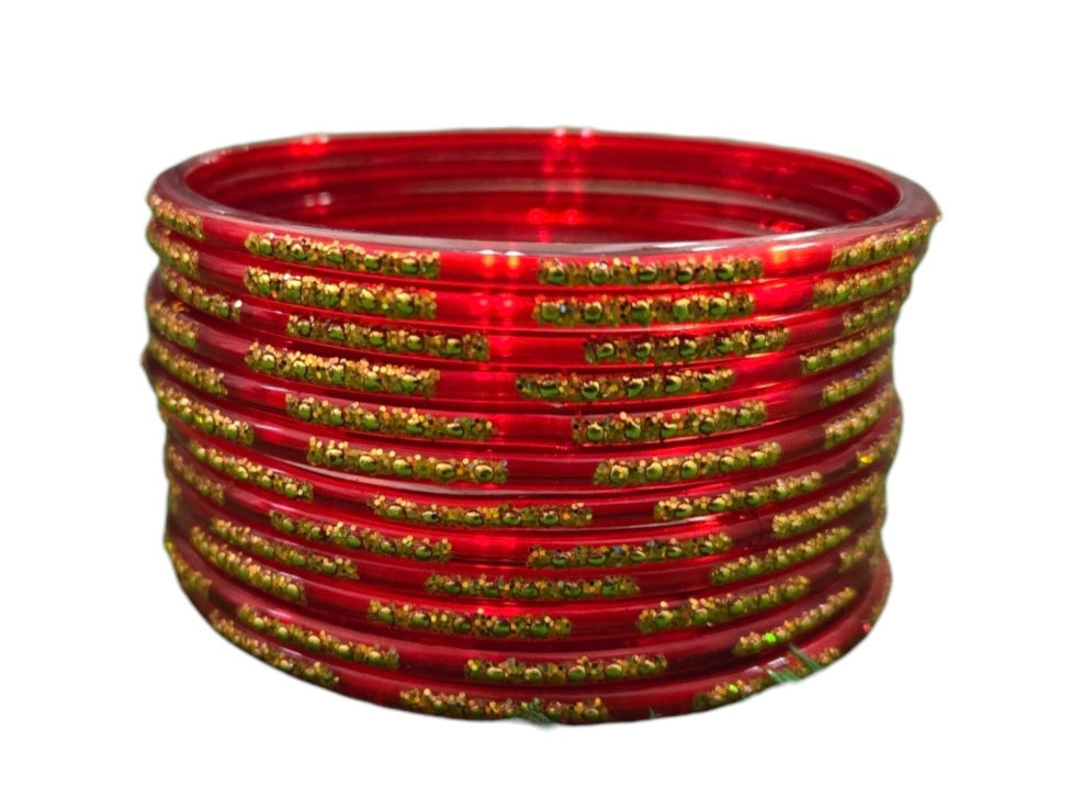 Traditional glass bangles