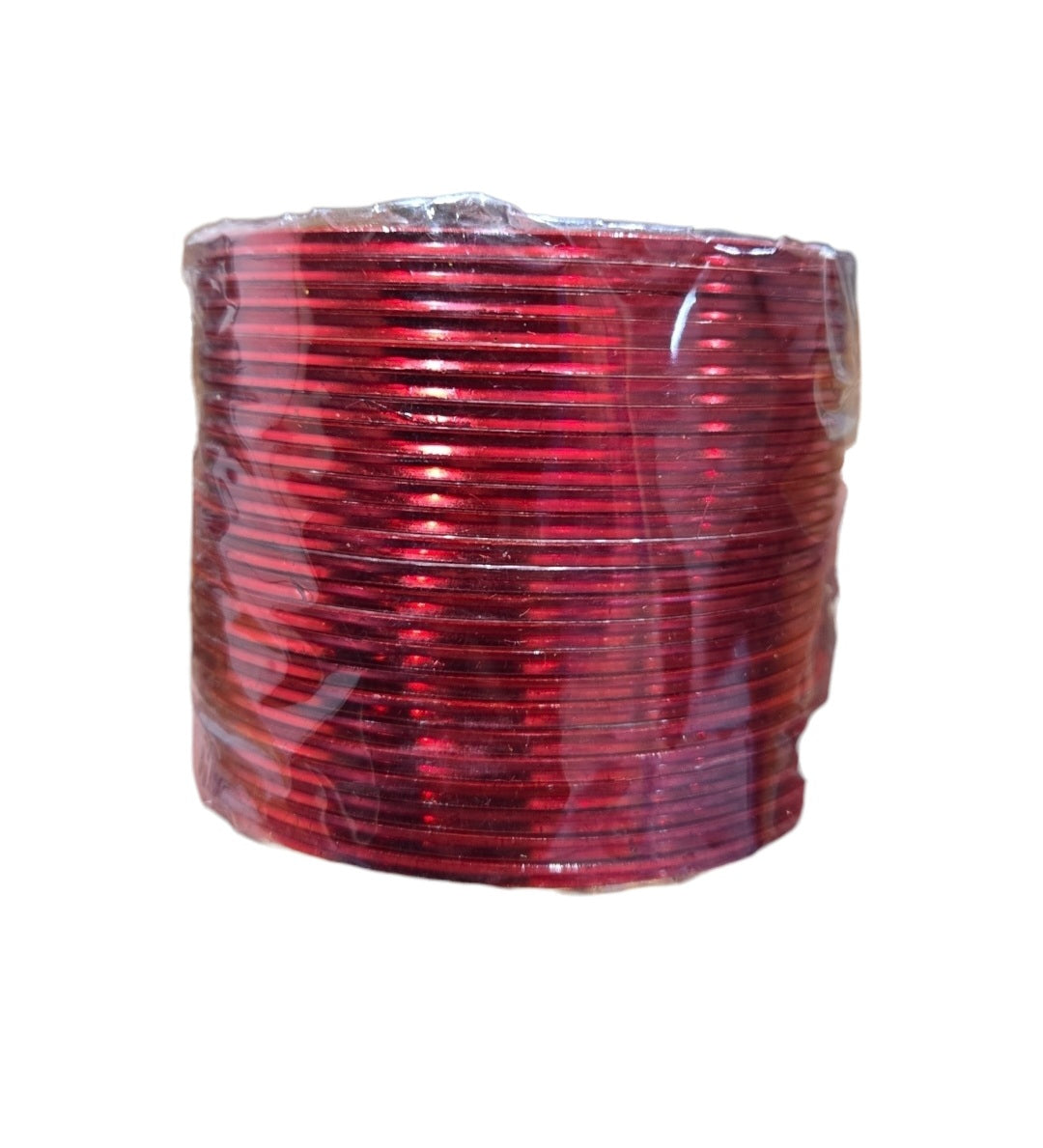 Plain glossy metal bangles