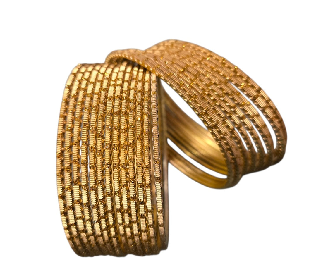 Metal bangles - 2.10 size only