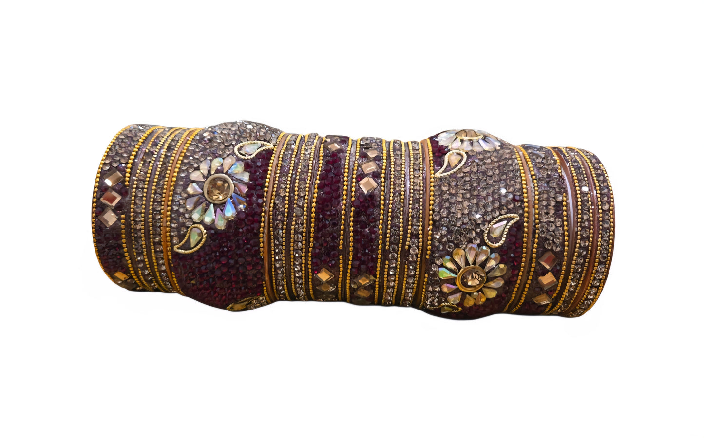 Heavy stone bangle/ chudi sets