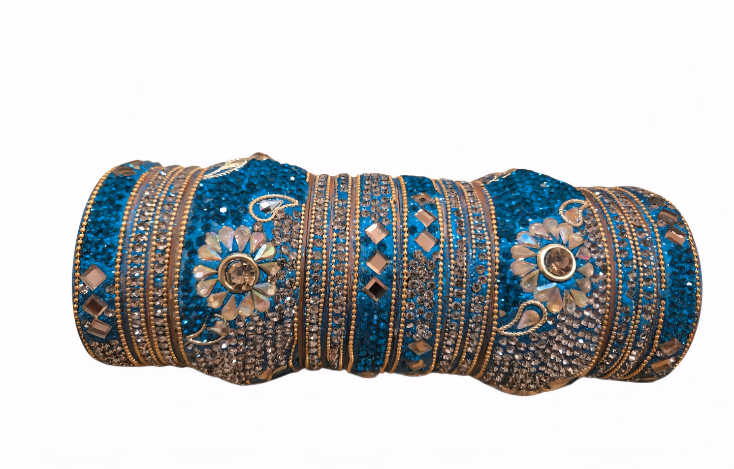 Heavy stone bangle/ chudi sets