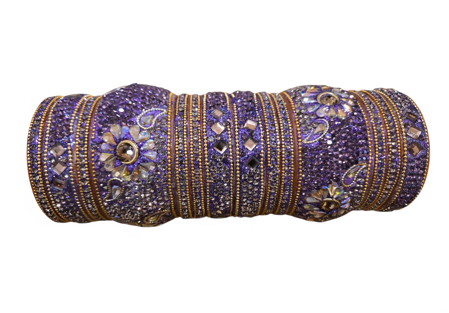 Heavy stone bangle/ chudi sets