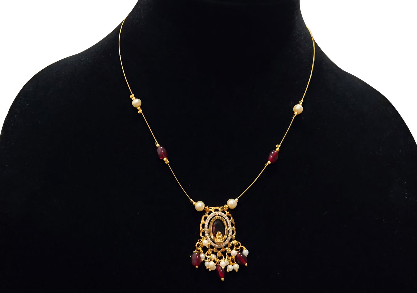 Traditional lakshmi Grace Temple Necklace